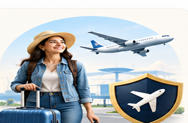 Travel insurance illustration